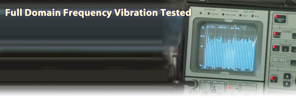 Full Domain Frequency Vibration Tested