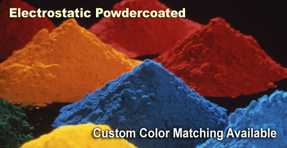 Electrostaticly Powdercoated