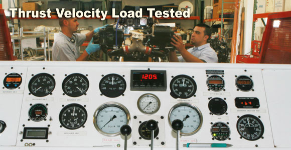 Thrust Velocity Load Tested